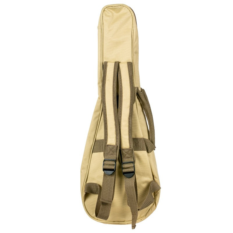 Flight UBT Tenor Ukulele Gigbag 3mm Padded Beige met Accessoirevak en Schouderband