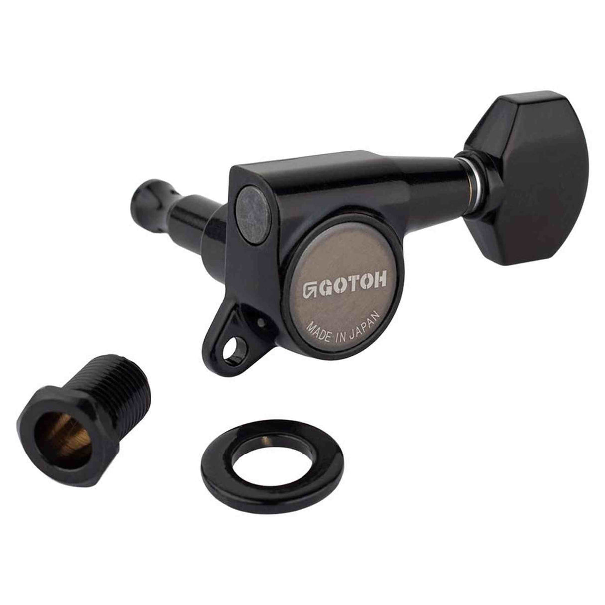 Gotoh GTH13836 SG381 stemmechanieken met 07 knoppen, 4L2R, zwart