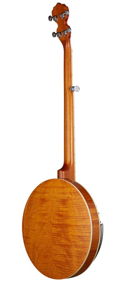 SX BJ565 5-Snarige Bluegrass Banjo 11 Inch Aluminium Rim met Remo Fiberskyn Vel en Gigbag