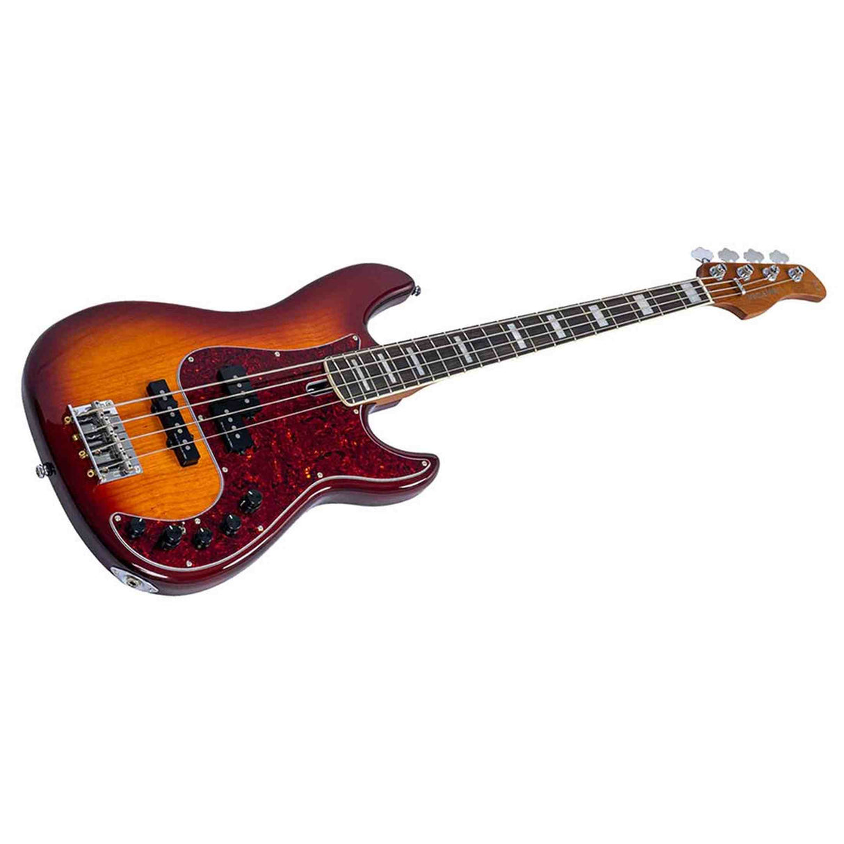 Sire P7N A4/TS Marcus Miller 4-snarige Actieve PJ Basgitaar Tobacco Sunburst met Elzen Body en Heritage-3 Preamp