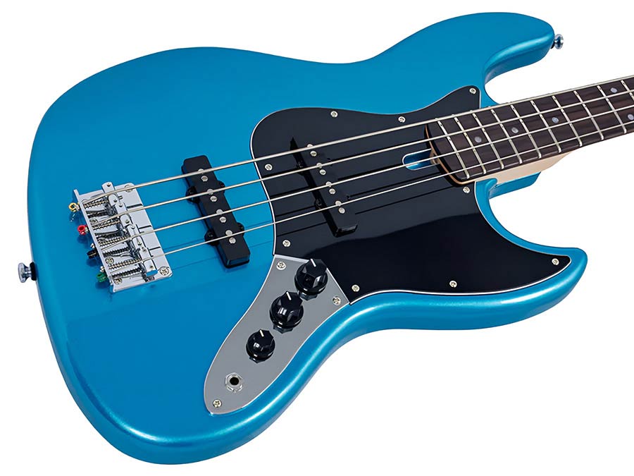 Sire Marcus Miller V1 4/TP V Series 4-snarige Basgitaar Set Tide Pool met 40W Versterker