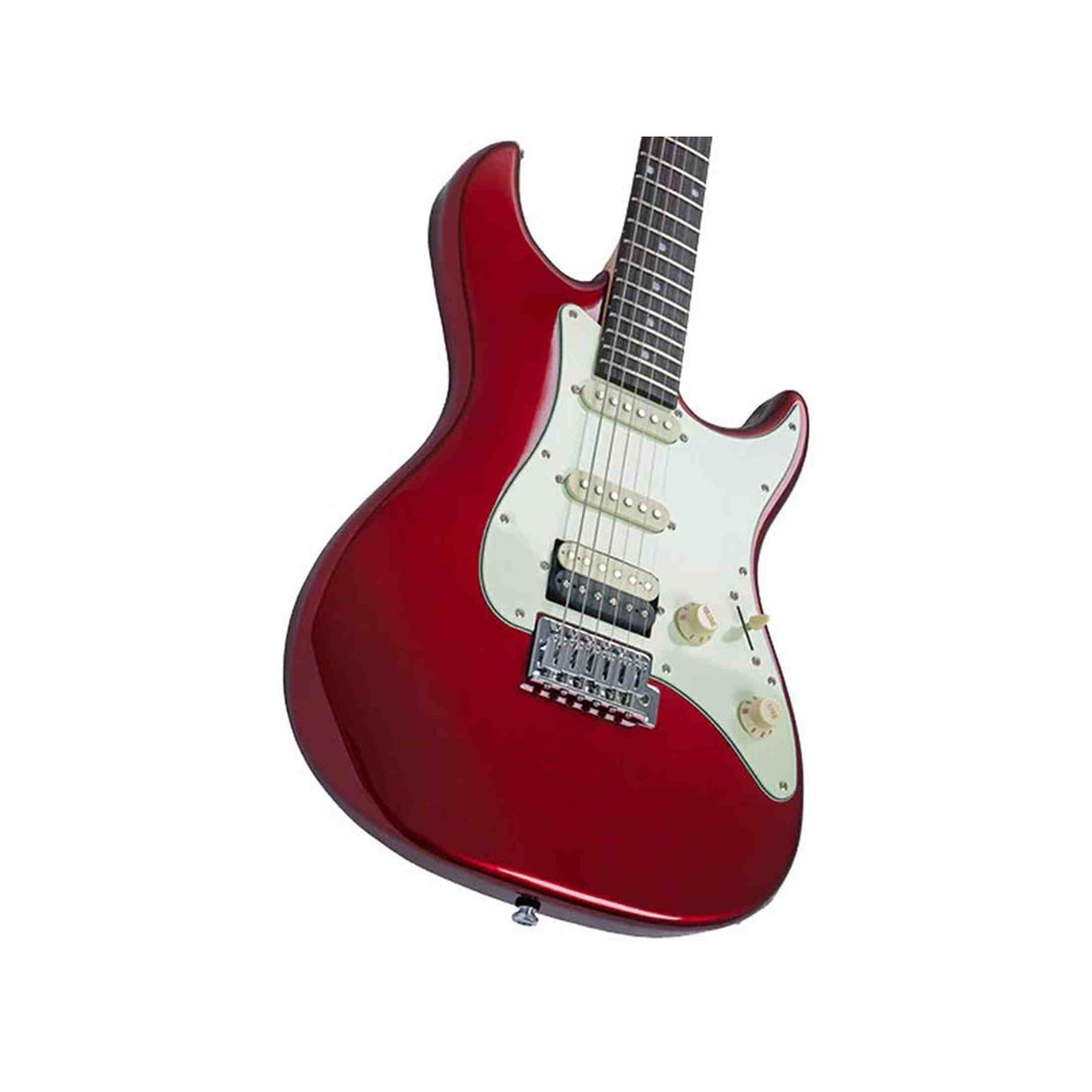 Sire S1 ST-Style Elektrische Gitaar Candy Apple Red + NUX Mighty-8 MK2 Versterker