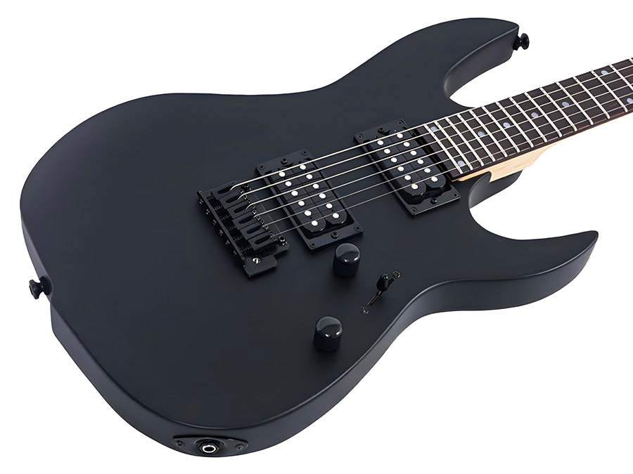 Sire X1 Larry Carlton ST-Style Elektrische Gitaar Black Satin