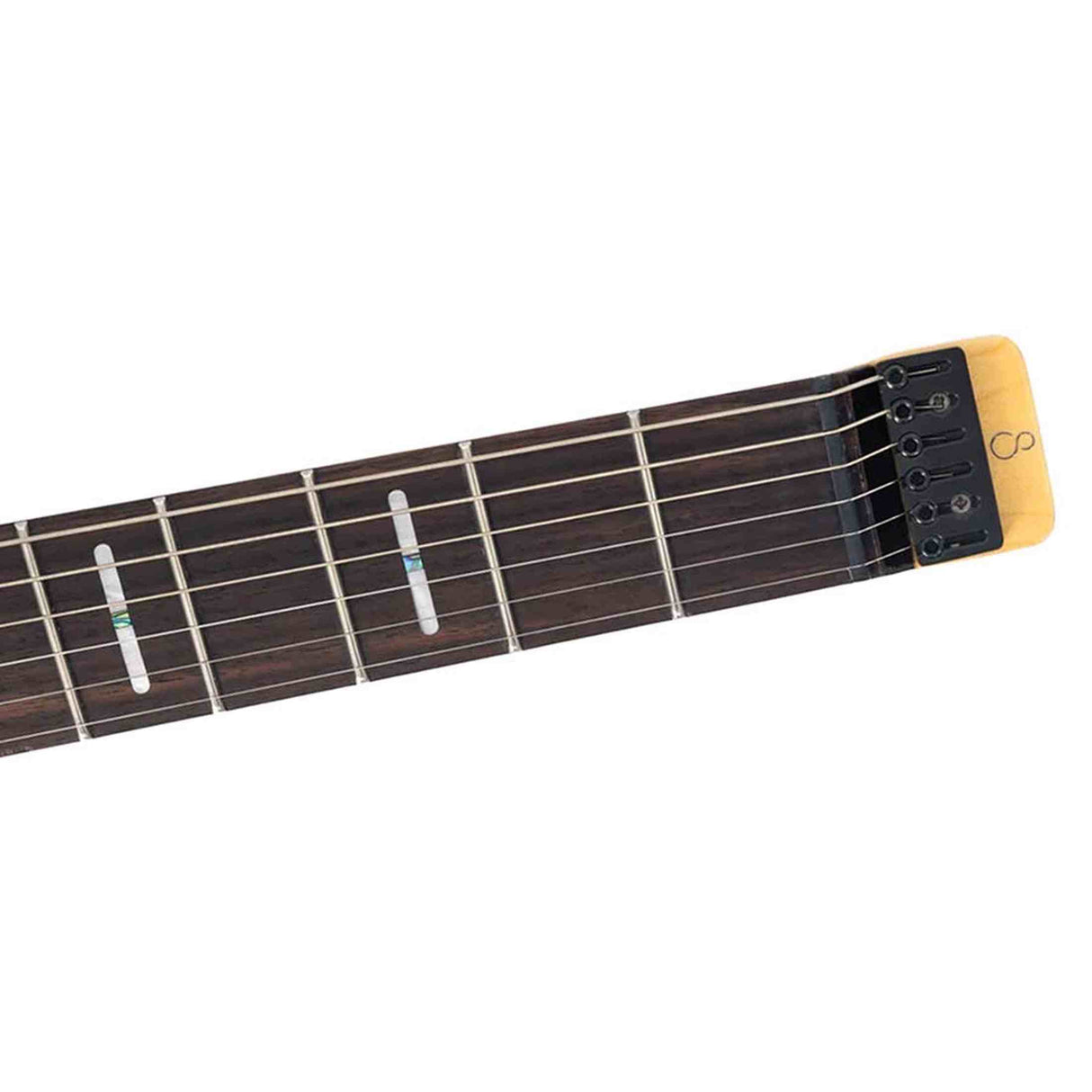 Sire X6H6/BLSW Larry Carlton Headless Elektrische Gitaar Blue Swirl met Tremolobrug en Gigbag