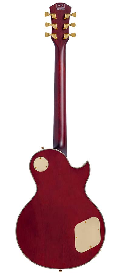 Sire L7DXL/AB Larry Carlton Linkshandige L-Style Elektrische Gitaar Amber Burst met Flame Maple Top en Gotoh Tune-O-Matic