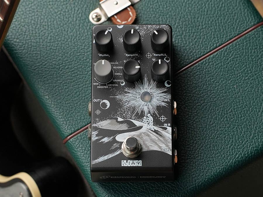 Klowra KBS-02 Bloom Infinity EVERLAST stereo multi-type delay pedaal