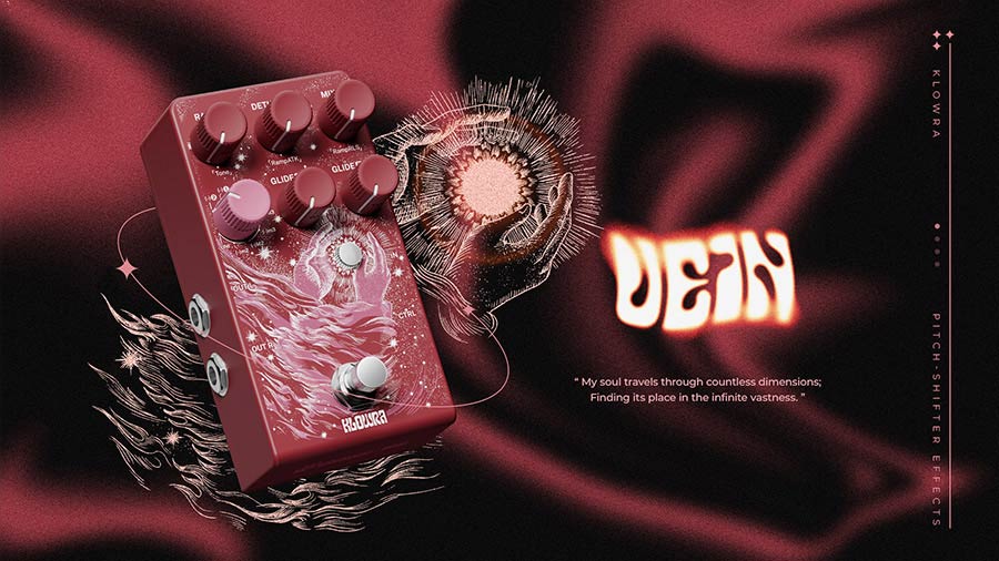 Klowra KBS-04 Bloom Infinity VEIN pitch shifter pedaal - 17 intervallen