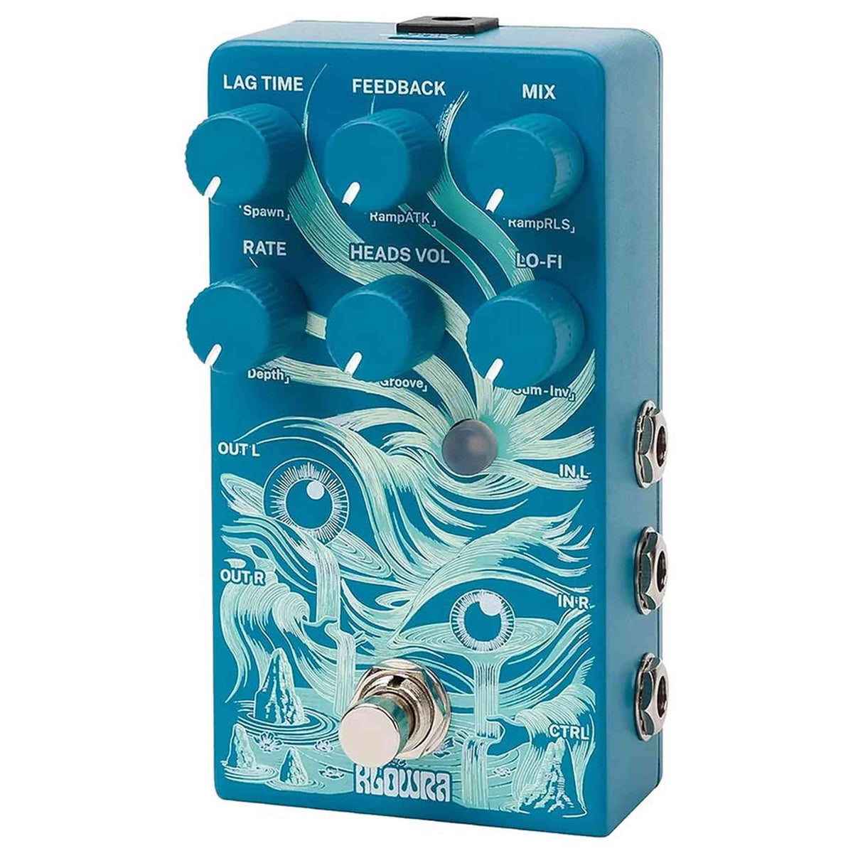 Klowra KBS-05 Bloom Infinity RILUM stereo multi-head delay pedaal