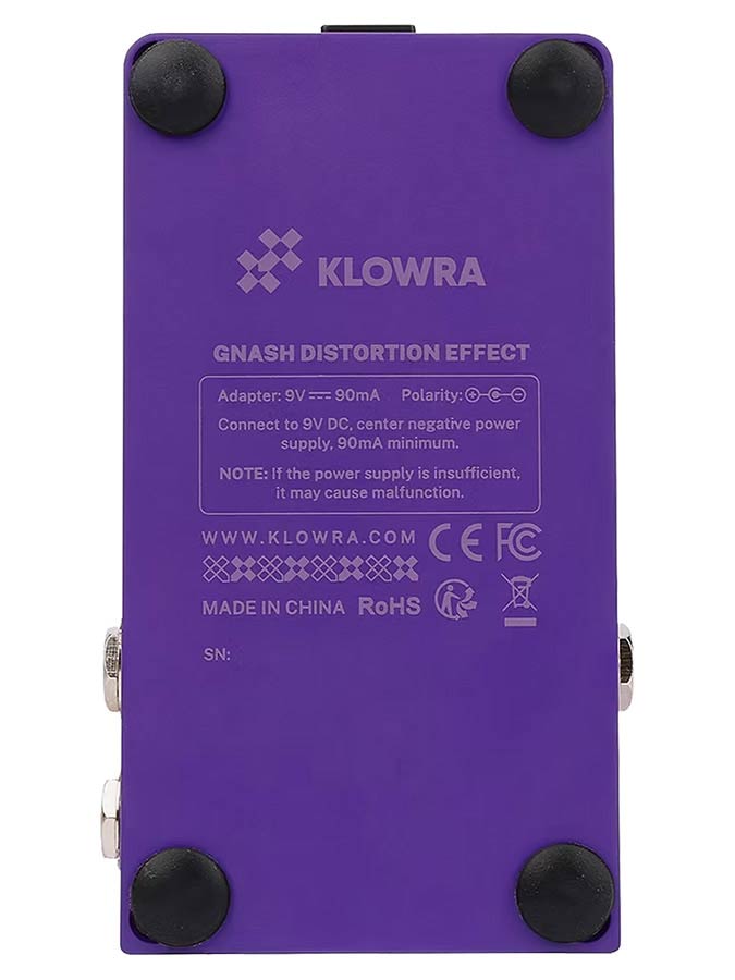 Klowra KBS-11 Bloom Infinity GNASH dual distortion pedaal
