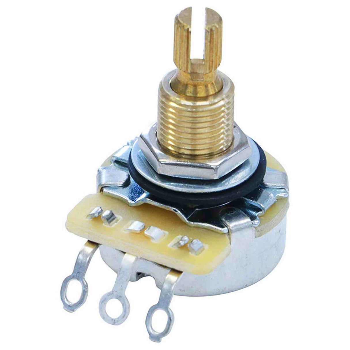 CTS USA CTS-VA250 250K Audio Potmeter Vintage Type met Inch As voor Single Coil Pickups
