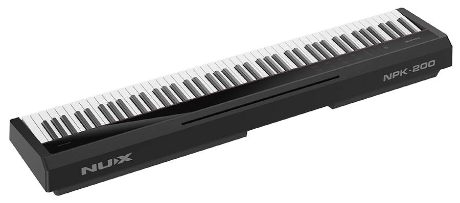 NUX NPK-200/BK Stage Piano Set met Standaard, Kruk en Sustainpedaal - 88 toetsen