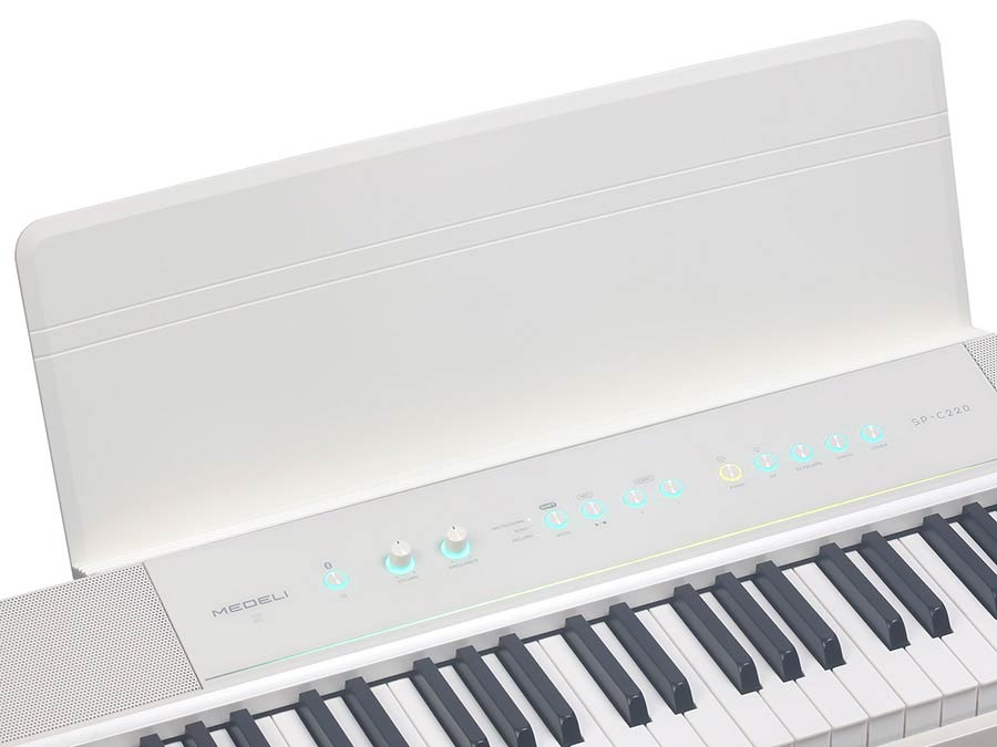 Medeli SP-C220/WH Performer Series Stage Piano Wit