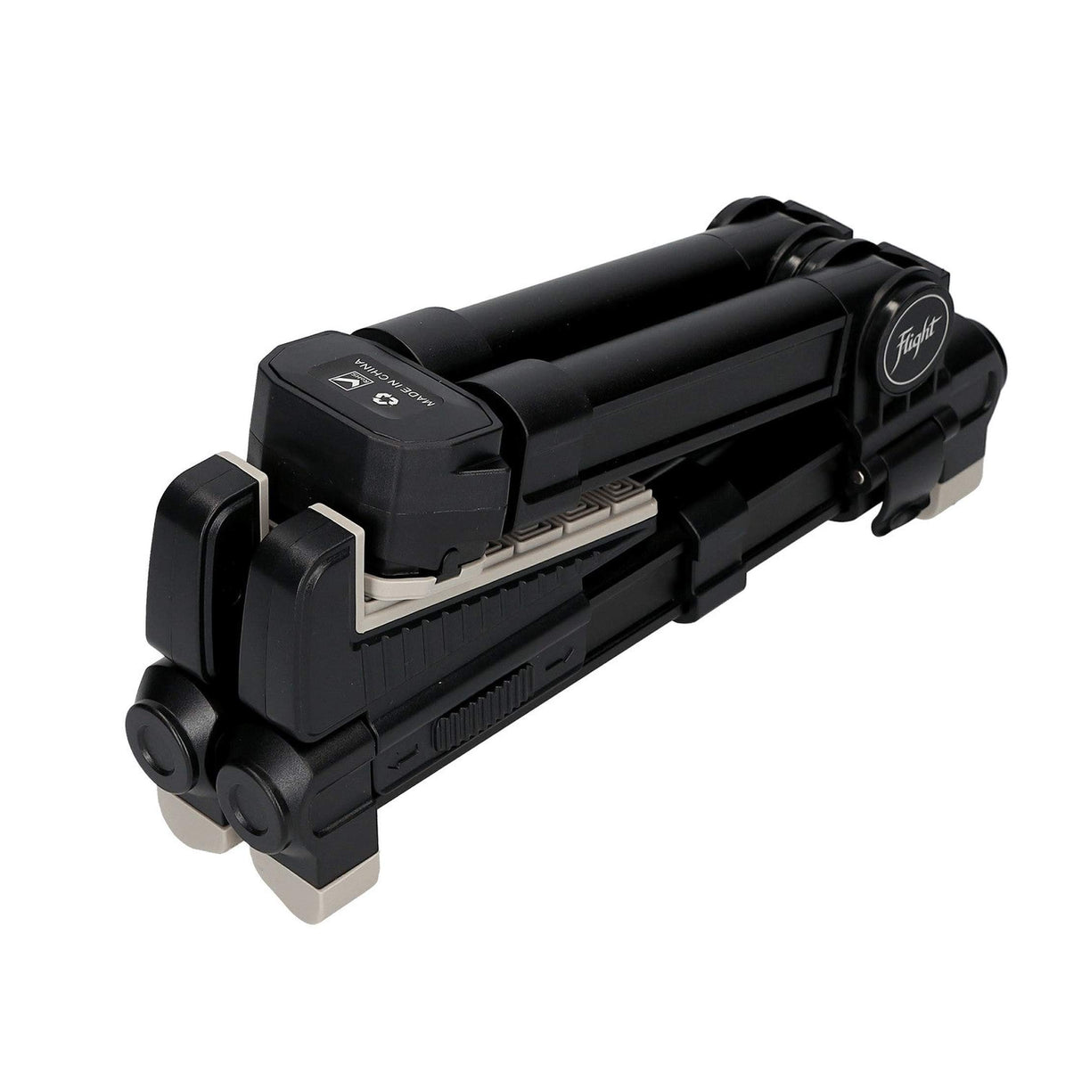 Flight FLUST01-BK Aluminium Ukulele Standaard Opvouwbaar met Rubber Bescherming