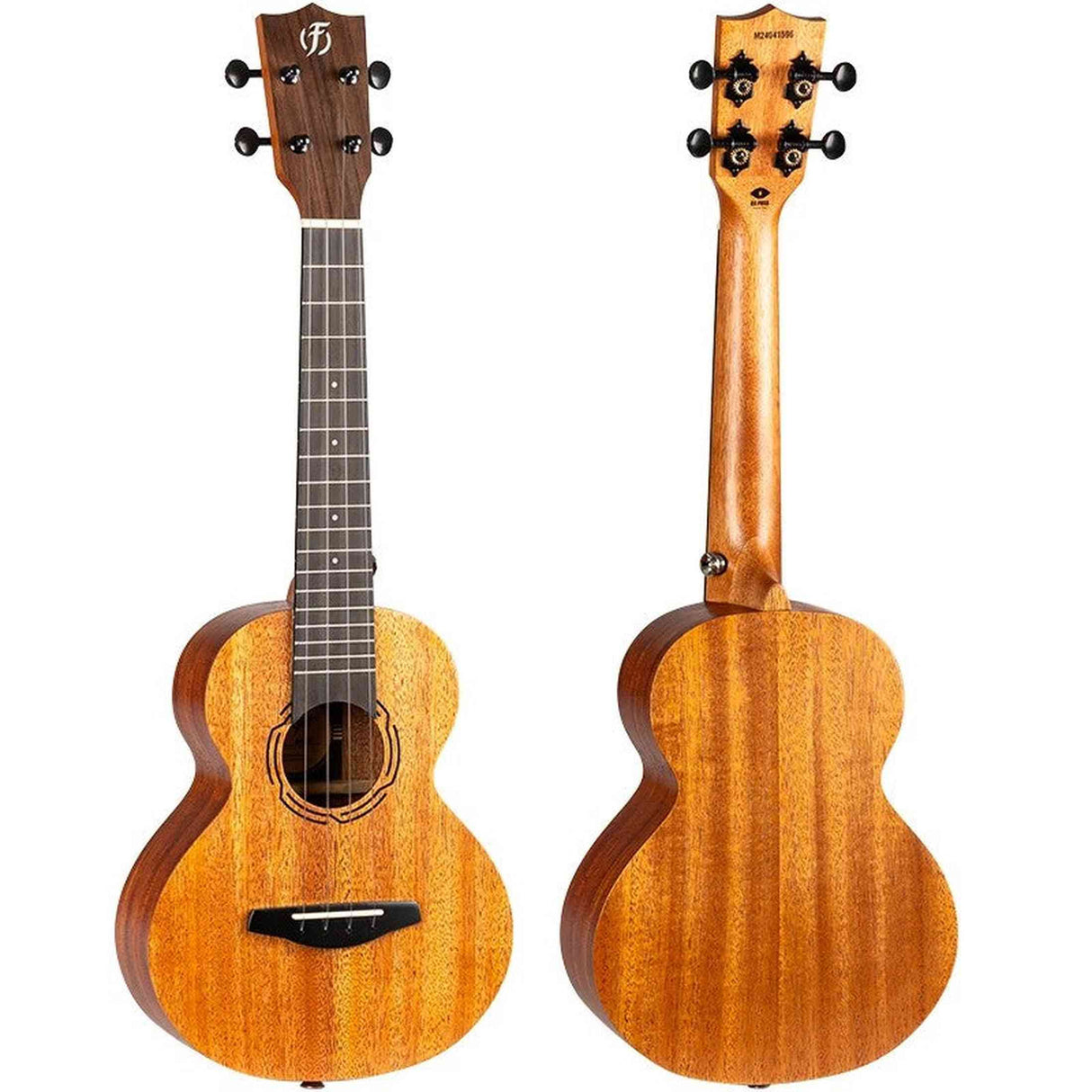 Flight NUC500 Concert Ukulele met Solid Mahogany Top, Rosewood Toets en D’Addario EJ87 Snaren