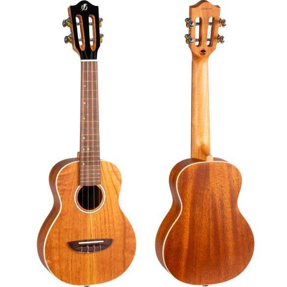 Flight Iris Concert Calantas Ukulele met Solid Calantas Top, Mahogany Body en Fluorocarbon Snaren
