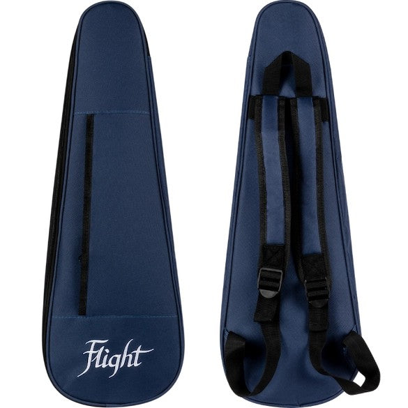 Flight Iris Tinta Tenor NA Ukulele met All Solid Mahogany Body, Rosewood Toets en Fluorocarbon Snaren