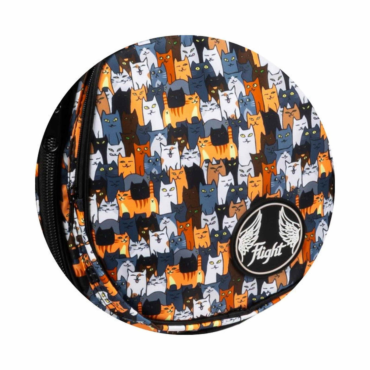 Flight FUB-C-CATS Gevoerde Gigbag voor Concert Ukulele met Cats Design en Accessoirevak