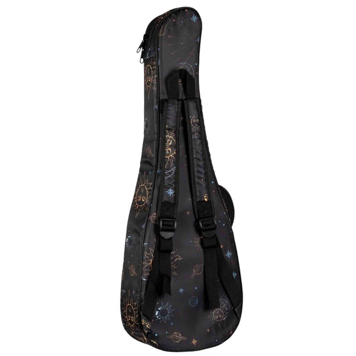 Flight FUB-T-GALAXY Gevoerde Gigbag voor Tenor Ukulele met Galaxy Design en Accessoirevak