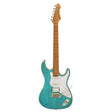 Aria 714-MK2 Hot Rod Collection Fullerton TQBL Turquoise Blauwe elektrische gitaar