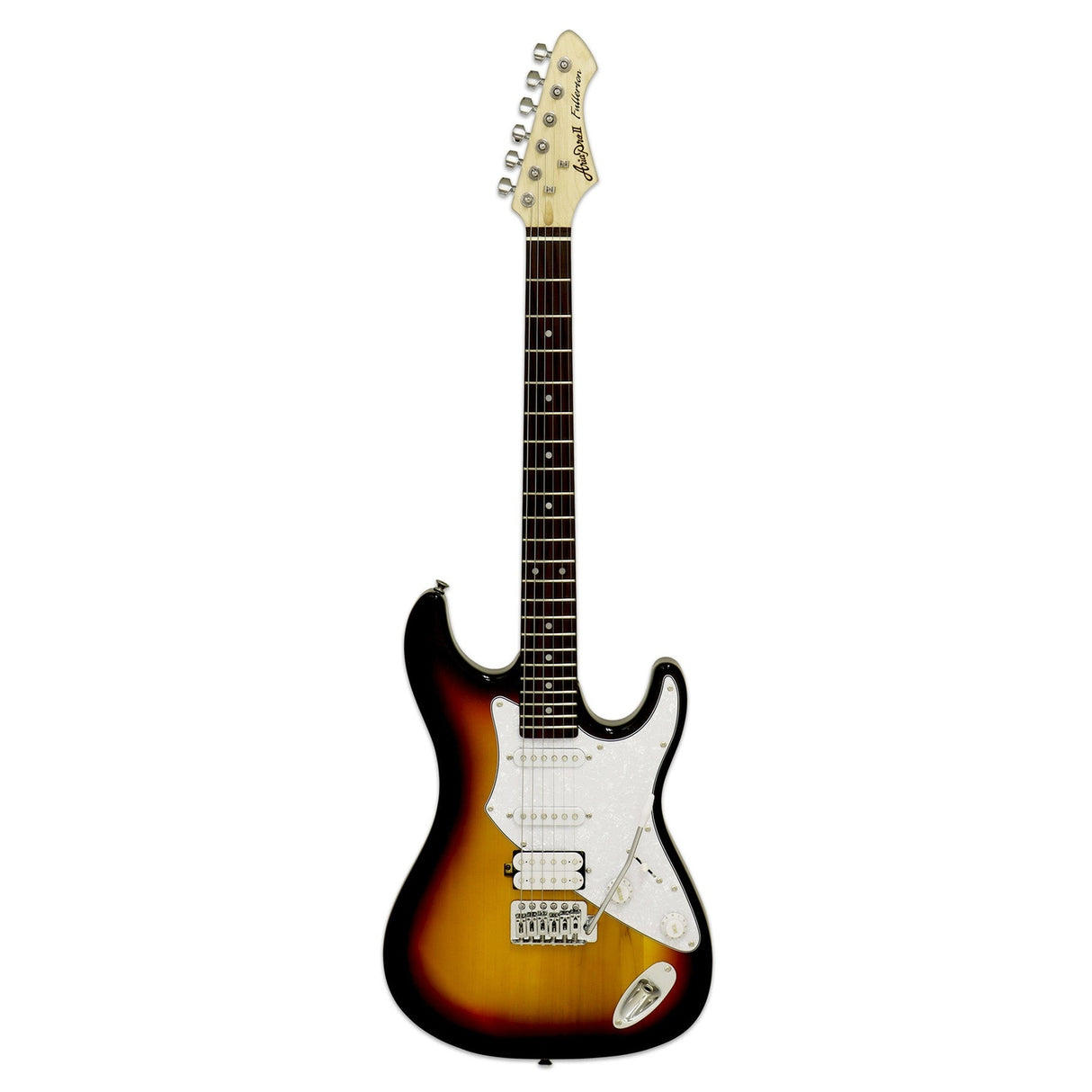 Aria 714-STD 3TS Hot Rod Collection Fullerton Sunburst elektrische gitaar