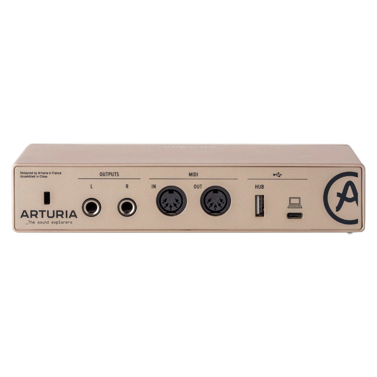 Arturia MiniFuse 2 Champagne Limited Edition 2x2 USB-C Audio Interface