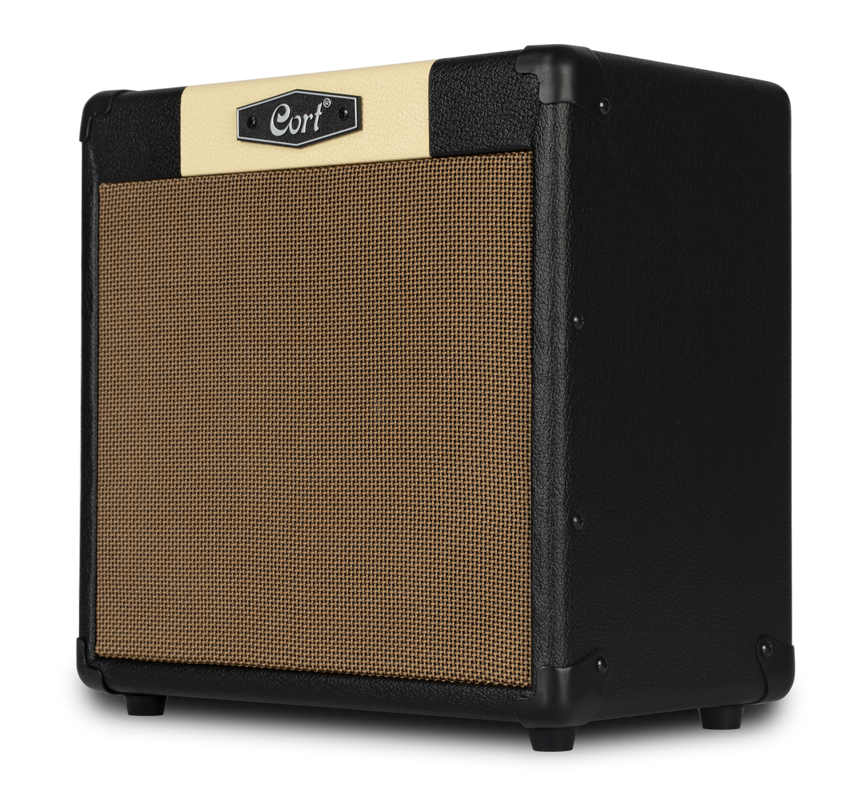 SX LG2ASHNA Lapsteel Gitaar Set met Cort CM15RBK 15W Versterker 8 inch Reverb Zwart