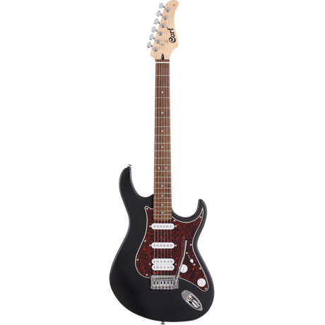 CORT G110OPBK Elektrische gitaar Open Pore Black