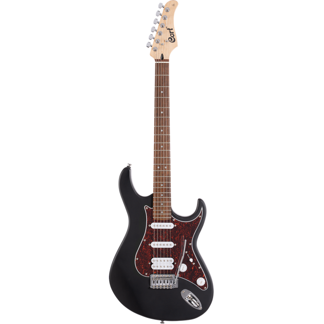 CORT G110OPBK Elektrische gitaar Open Pore Black