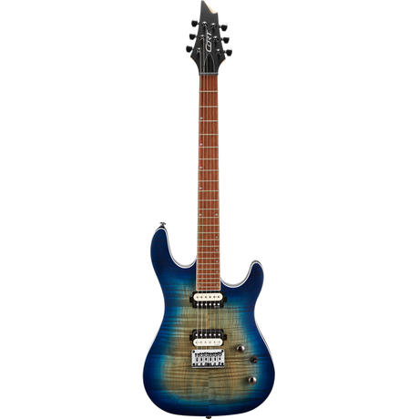 CORT KX300OPCB Elektrische gitaar Open Pore Cobalt Burst