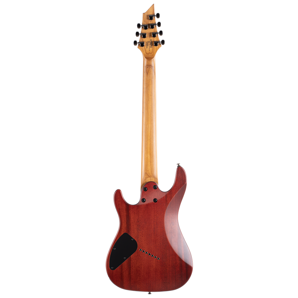 CORT KX307MSOPM 7 snarige elektrische gitaar Open Pore Mahogany