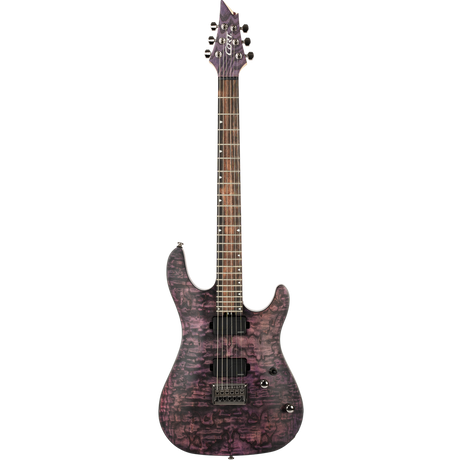 CORT KX500EDV Elektrische gitaar Etched Deep Violet