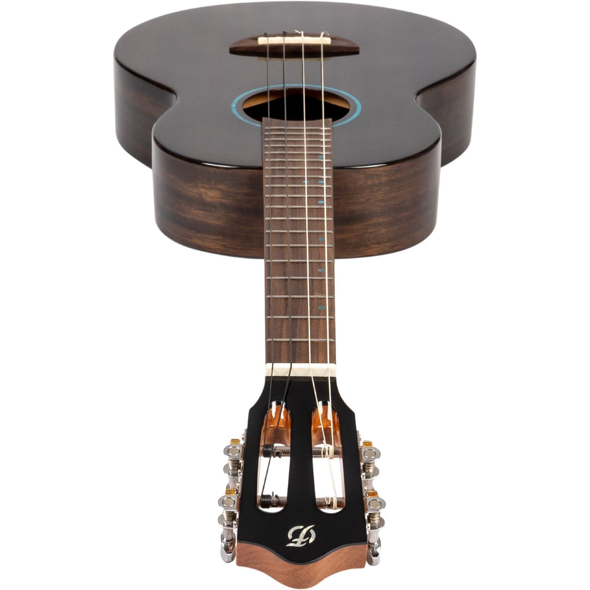 Flight Iris Tinta Baritone TBK Ukulele - Transparent Black