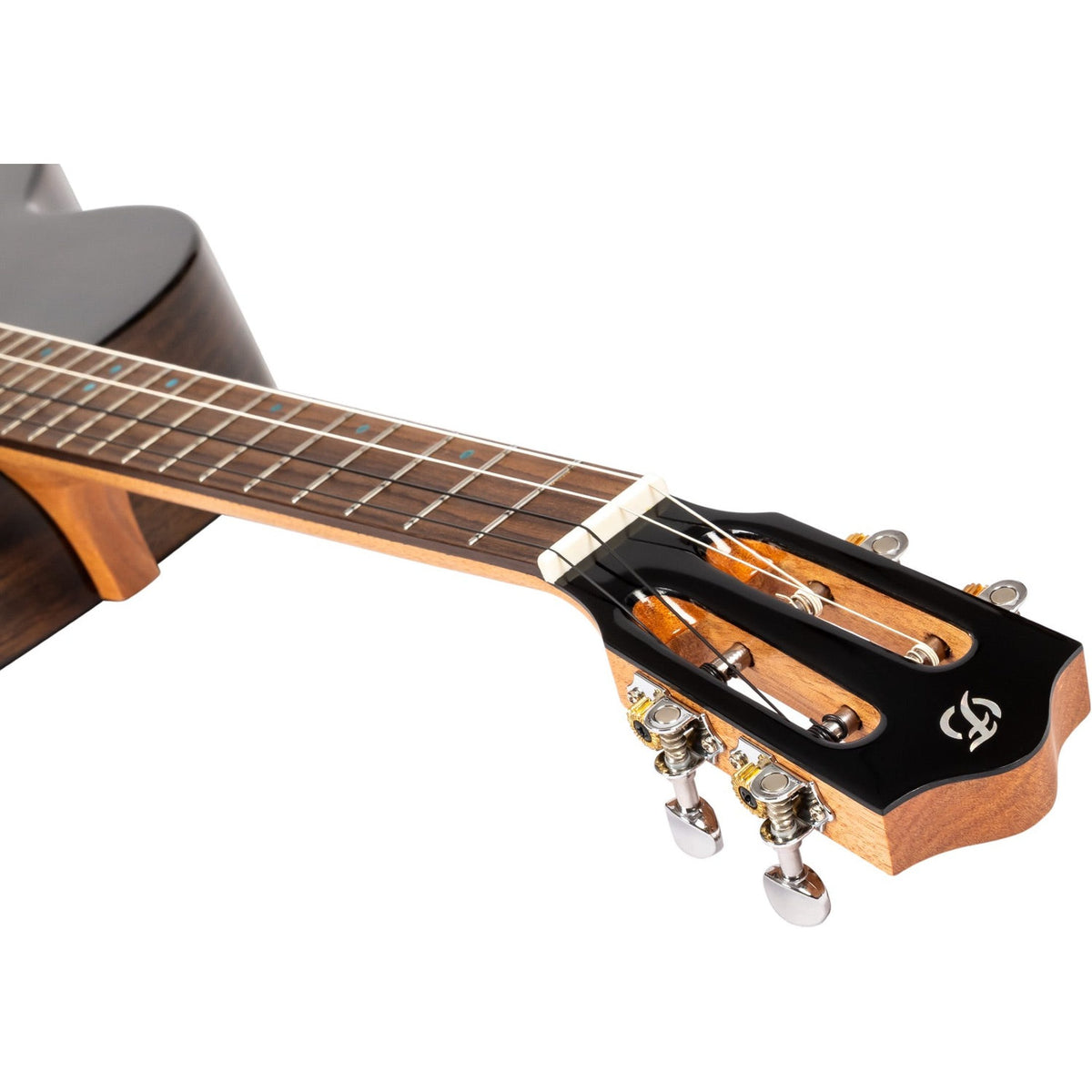Flight Iris Tinta Baritone TBK Ukulele - Transparent Black