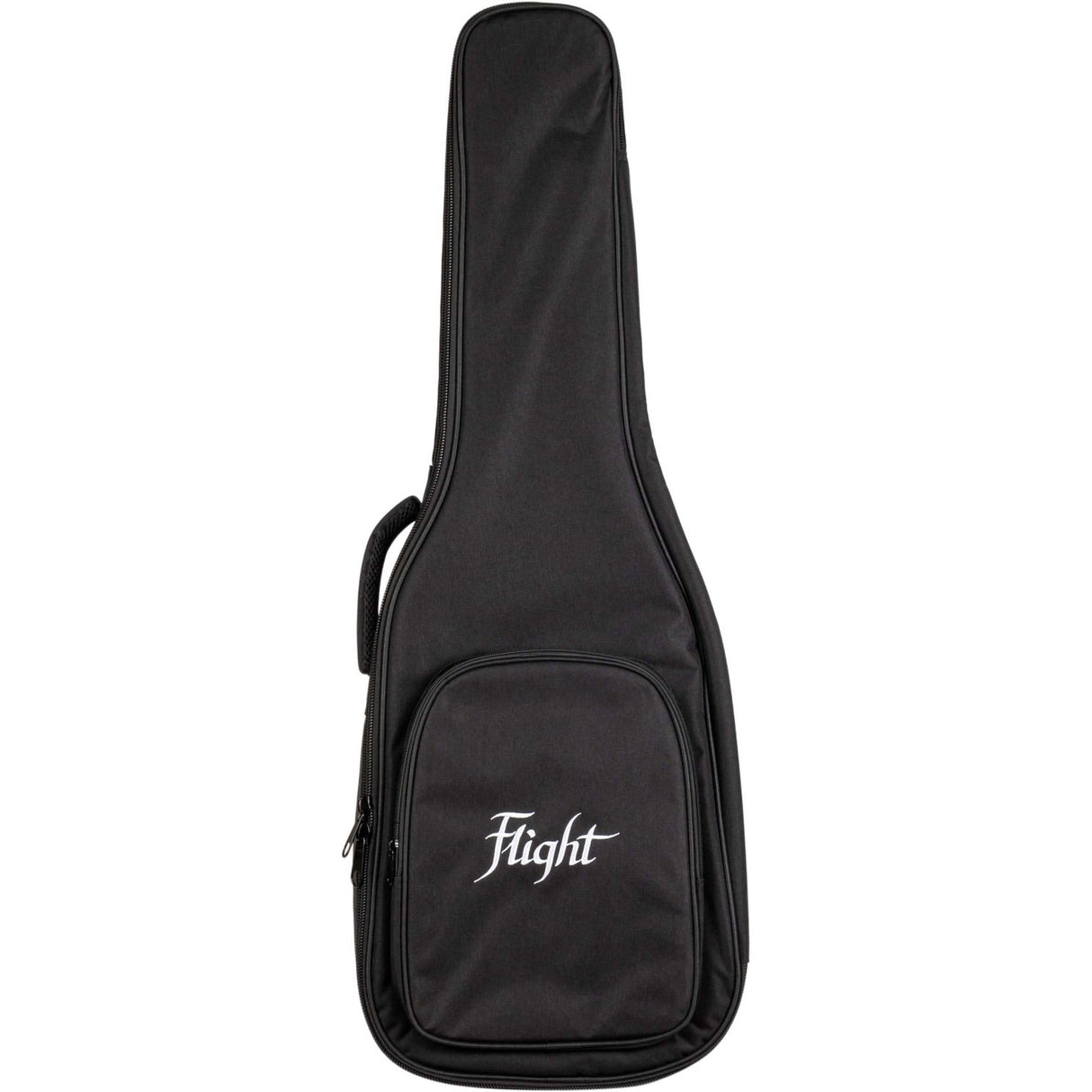 Flight MBB-30 BK Mini Bass Gigbag 15mm Gevoerd Zwart met Accessoirevak