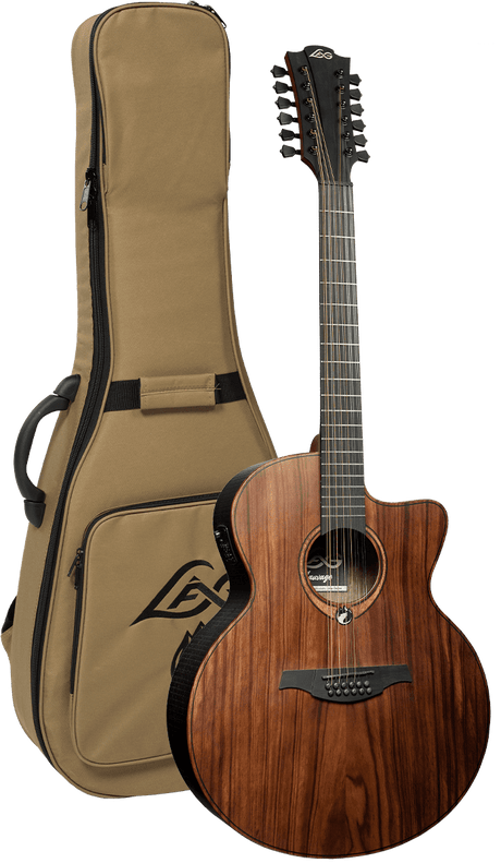 Lâg SAUVAGE-J12CE Western-Akoestische Jumbo 12-snarige Gitaar