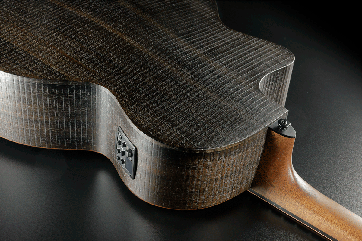 Lâg SAUVAGE-JCE Semi-Akoestische Jumbo Gitaar