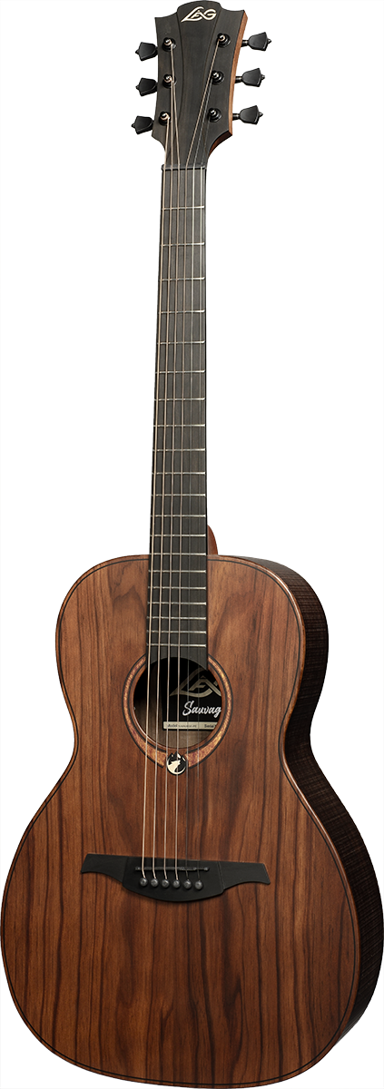 Lâg SAUVAGE-PE Semi-Akoestische Parlor Western Gitaar