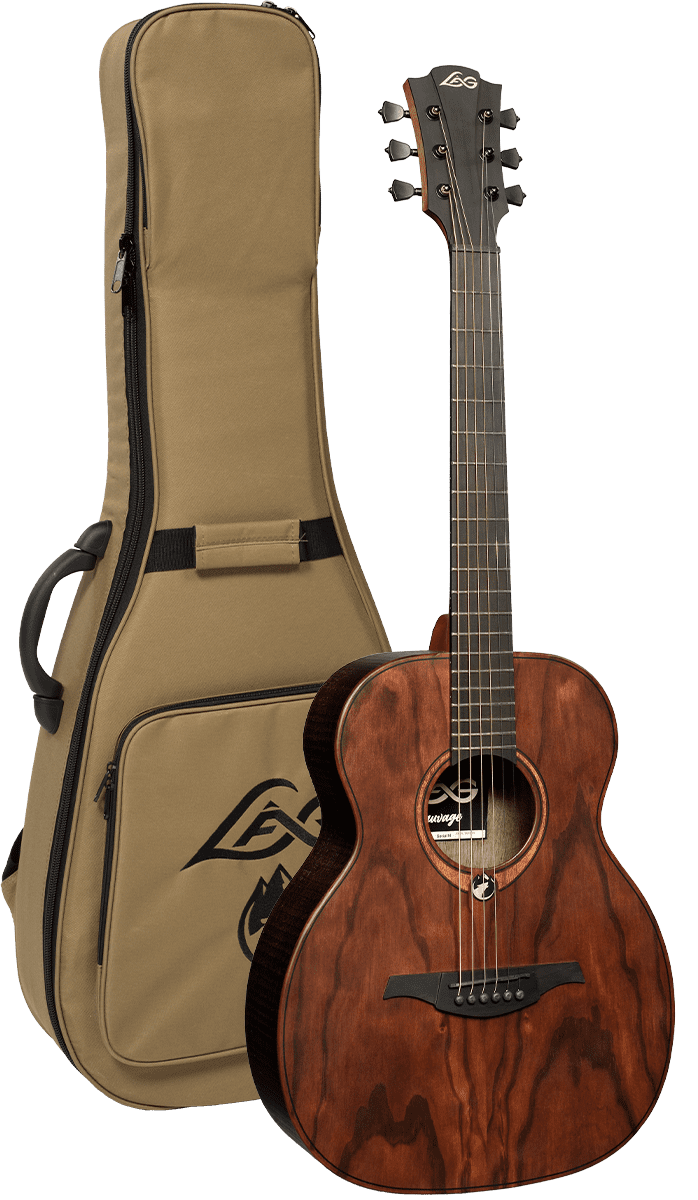 Lâg SAUVAGE-TE Semi-Akoestische Reisgitaar