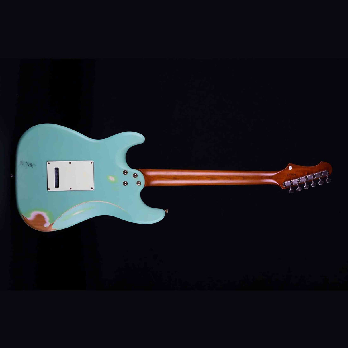 Jet Guitars JS-400 SFG RLC elektrische gitaar - Groen Relic