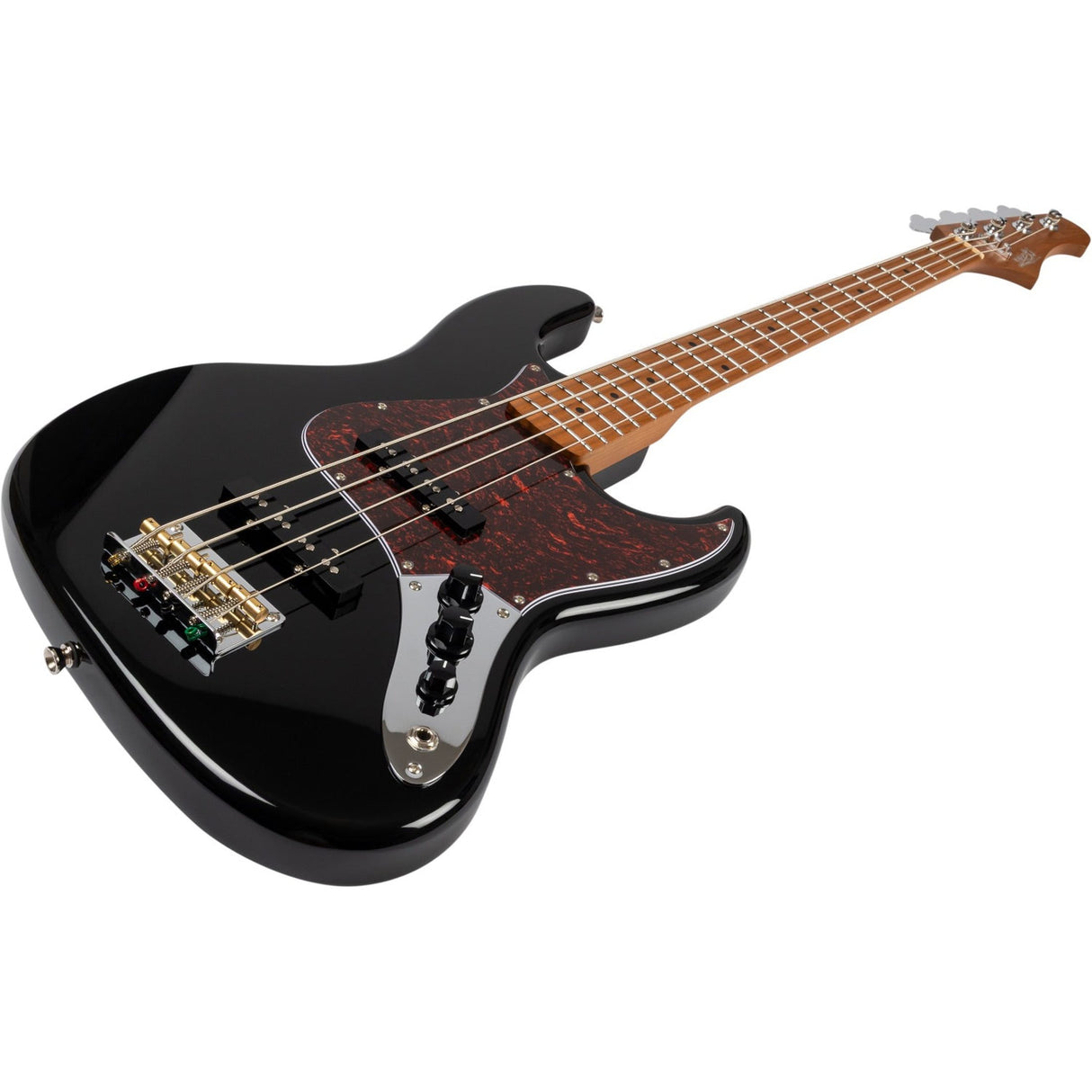 JET JJB-300 BK JB-style Elektrische Bas 4-snarig Rosewood Toets Zwart