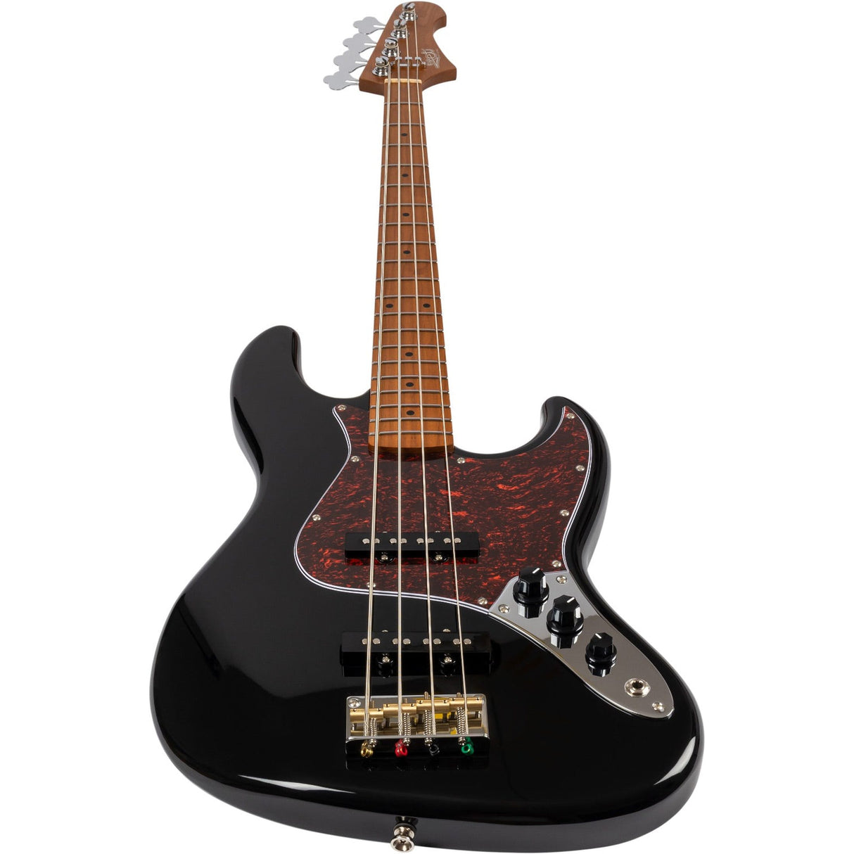 JET JJB-300 BK JB-style Elektrische Bas 4-snarig Rosewood Toets Zwart