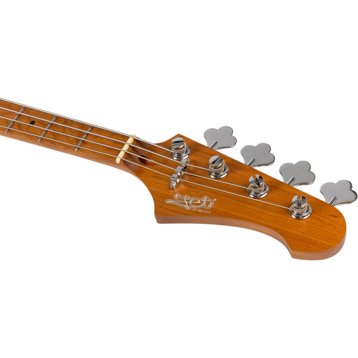 JET JJB-300 SFG JB-style Elektrische Bas 4-snarig Roasted Maple Seafoam Green