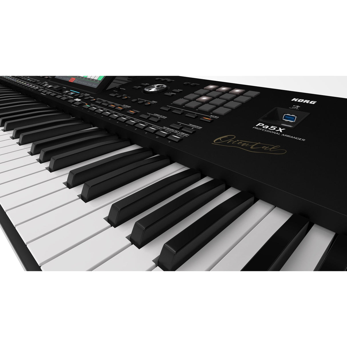 Korg Pa5X 76 ORIENTAL Arranger Keyboard met Aftertouch en Oosterse Sounds