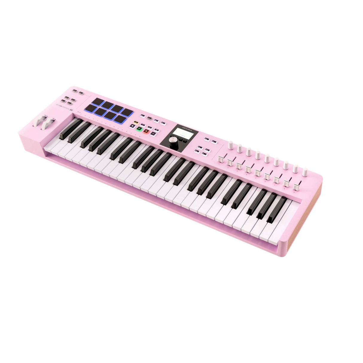 Arturia KeyLab Essential 3 49 Rose Quartz MIDI controller met 49 toetsen, pads en DAW-integratie