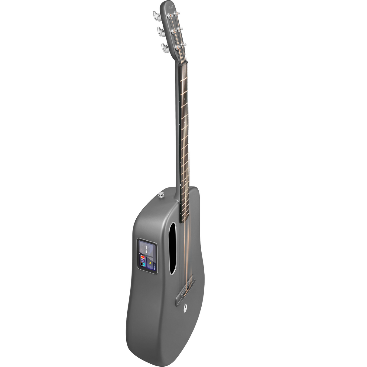 LAVA ME 4 Carbon 38" Grey – Smart Gitaar met SHARC-processor, FreeBoost™ & Airflow Tas