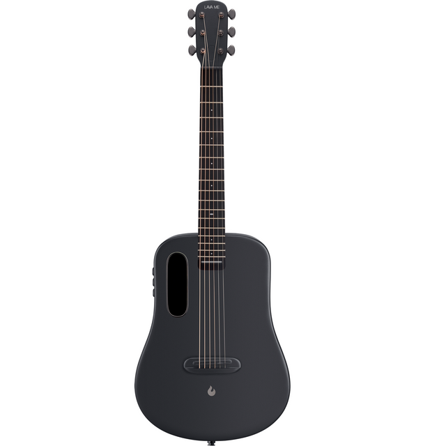 LAVA ME Air Carbon Space Black – Smart Gitaar met Airsonic Carbon Fiber & FreeBoost™ Technologie