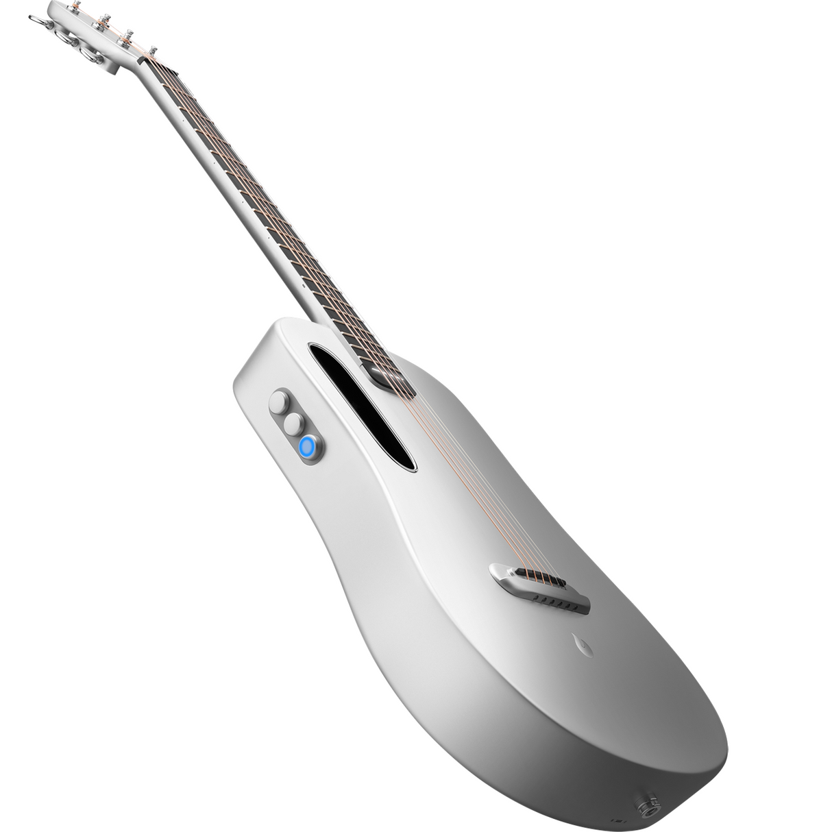 LAVA ME Air Carbon Silver – Smart Gitaar met Airsonic Carbon Fiber & FreeBoost™ Technologie
