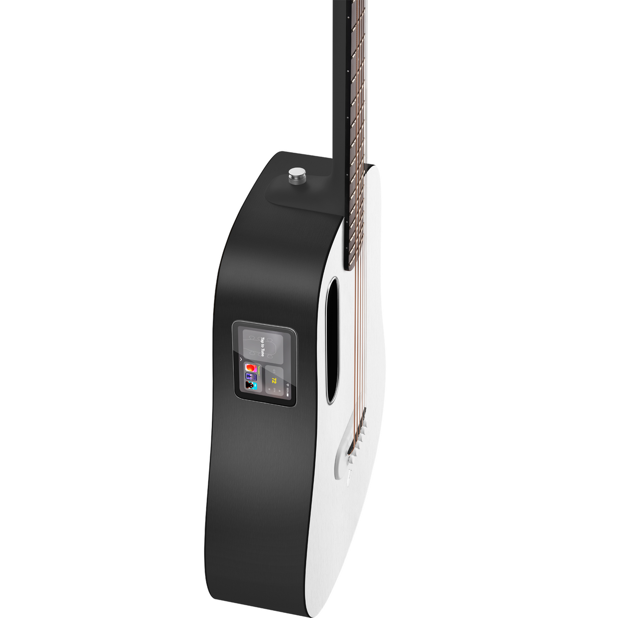 LAVA ME Play Nightfall/Frost White – Smart Gitaar met Hilava 2.0 en Tas