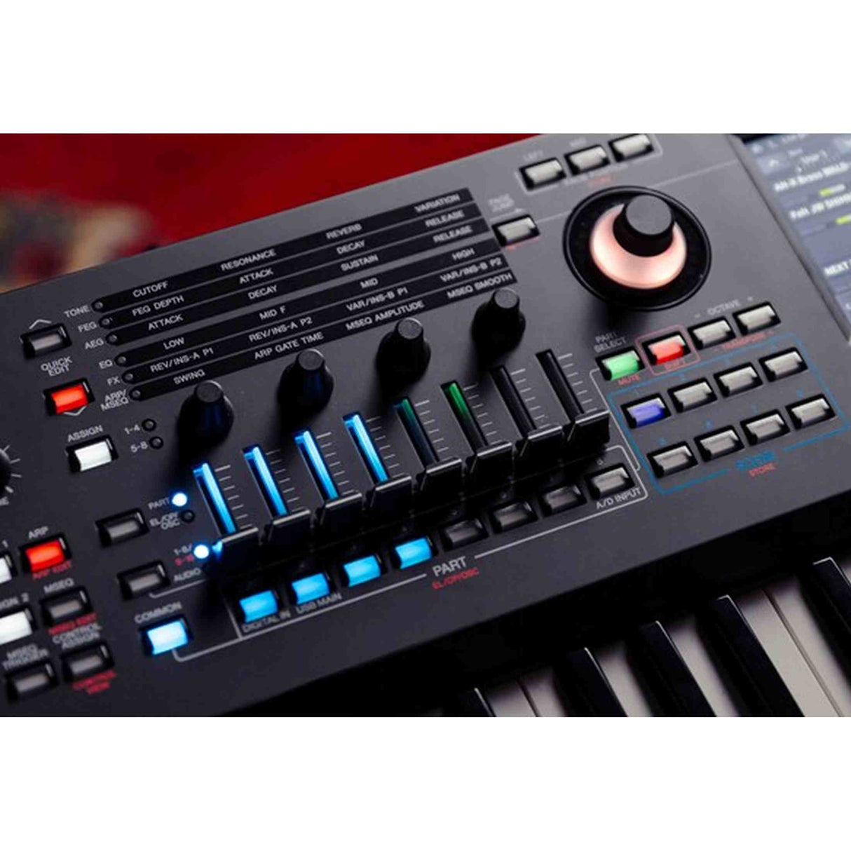 Yamaha MODX M7 synthesizer 76 toetsen met semi-weighted klavier