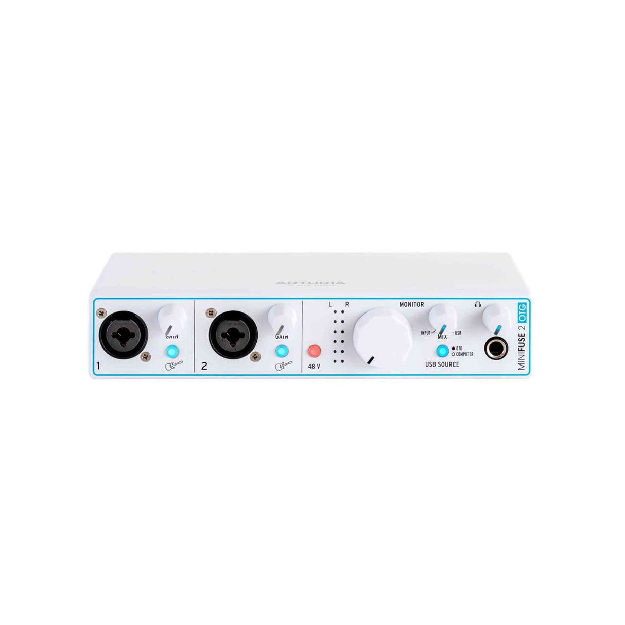 Arturia MiniFuse 2 OTG On-The-Go Draagbare USB-C Audio Interface
